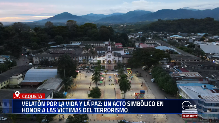 La Gobernación del Caquetá invita a participar en la Velatón por la vida y la paz, un acto de solidaridad y homenaje a las víctimas del terrorismo en Colombia. Esta jornada busca encender una luz de esperanza y reafirmar el compromiso ciudadano con la vida, la reconciliación y la construcción de paz.