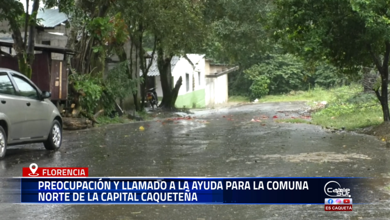 Germán Hurtado Cedeño, manifestó su preocupación por las condiciones actuales que enfrenta la Comuna Norte de la capital caqueteña