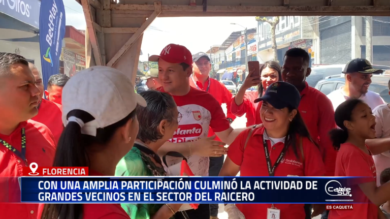 Alcalde de Florencia entrega balance de Grandes Vecinos en La Gloria y se reporta comportamiento ciudadano durante el Día sin Carro y sin Moto.