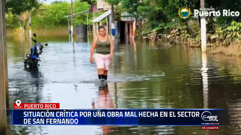 El Alcalde Panelas de Puerto Rico estuvo en el barrio San Fernando, la situación es crítica.