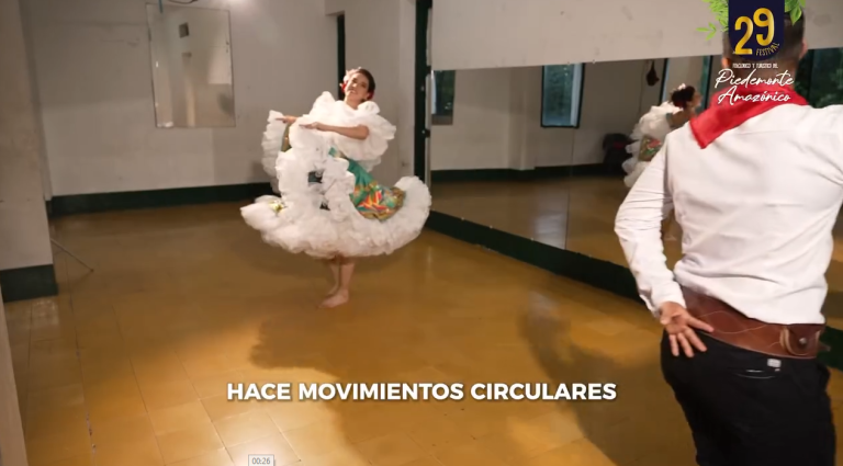 Paola Joven, Reina Nacional del Bambuco 2015, nos regala 4 pasos básicos para que aprendamos a bailar esta hermosa tradición caqueteña.