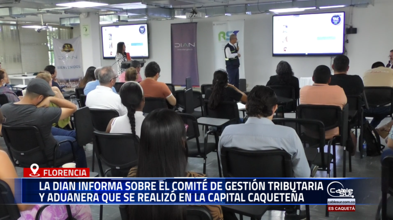 La Dirección de Impuestos y Aduanas Nacionales – DIAN, a través de su dirección seccional en Florencia, llevó a cabo el Comité de Gestión Tributaria, Aduanera y Cambiaria (TAC), como parte del ejercicio de rendición de cuentas correspondiente al año 2024 y primer trimestre de 2025.