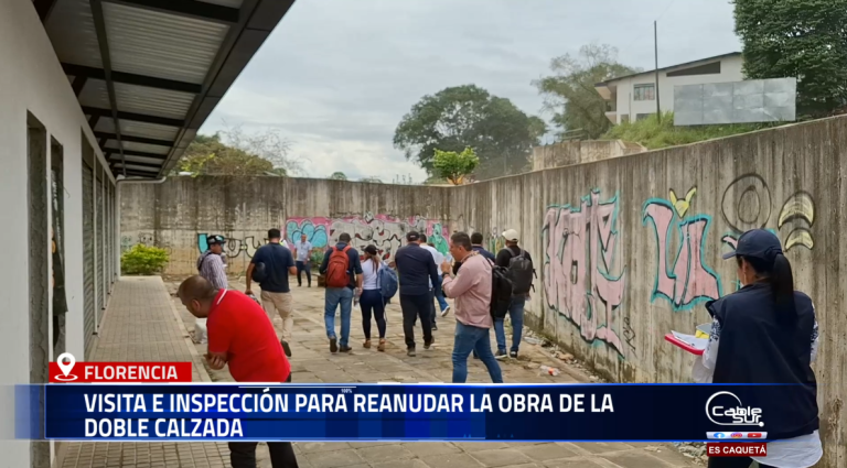 Tras el levantamiento de la suspensión de pagos por parte del DNP, se realizó una visita e inspección técnica para reactivar la construcción de la doble calzada, una obra clave que ha impactado a cientos de caqueteños por su demora.