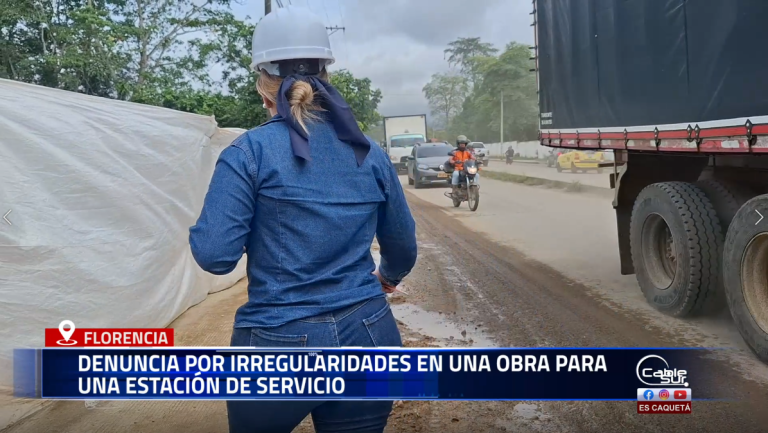 Concejal Gustavo Neyson denunció presuntas irregularidades en la construcción de una estación de servicio ubicada frente a la Institución Educativa Normal Superior.