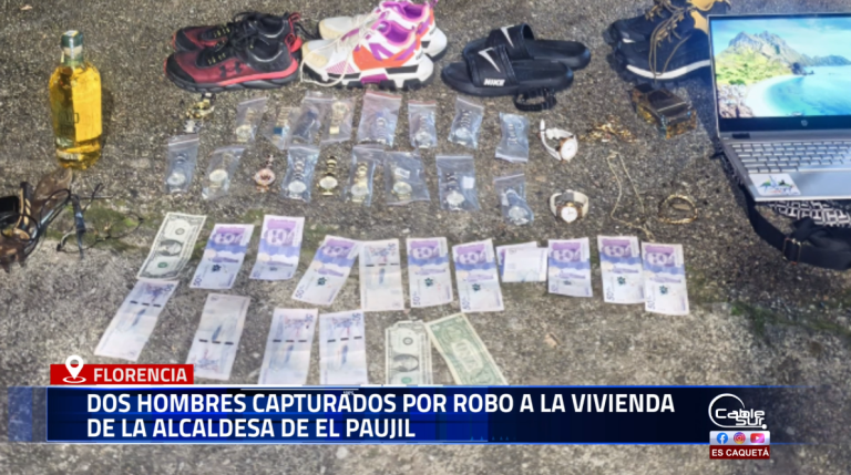 Delincuentes ingresaron a la vivienda de la alcaldesa de El Paujil, Caquetá, y perpetraron un robo.
