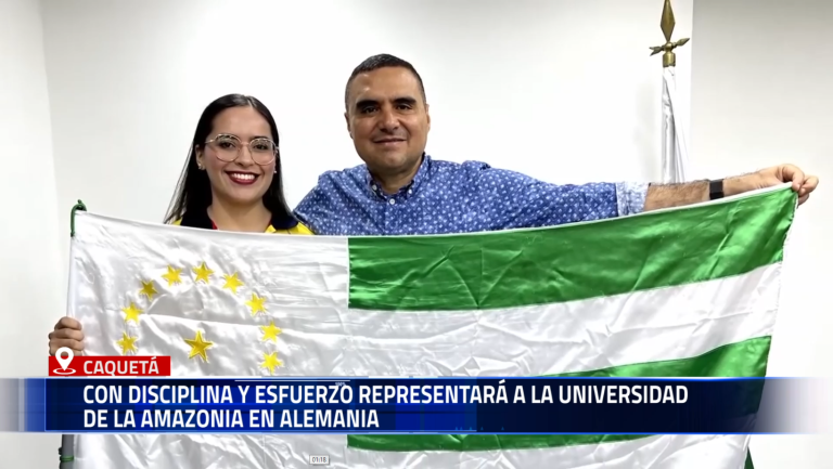 La deportista Sara Manuela Rojas llevará el nombre de la Universidad de la Amazonia a territorio alemán, donde representará a la institución en una competencia internacional de taekwondo.