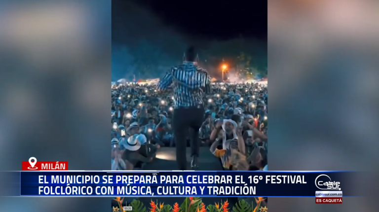 La Administración Municipal de Milán invita a la comunidad a disfrutar de una nueva edición del Festival Folclórico, un evento que enaltece las tradiciones culturales del municipio y contará con la presentación en vivo del artista Ciro Quiñonez.