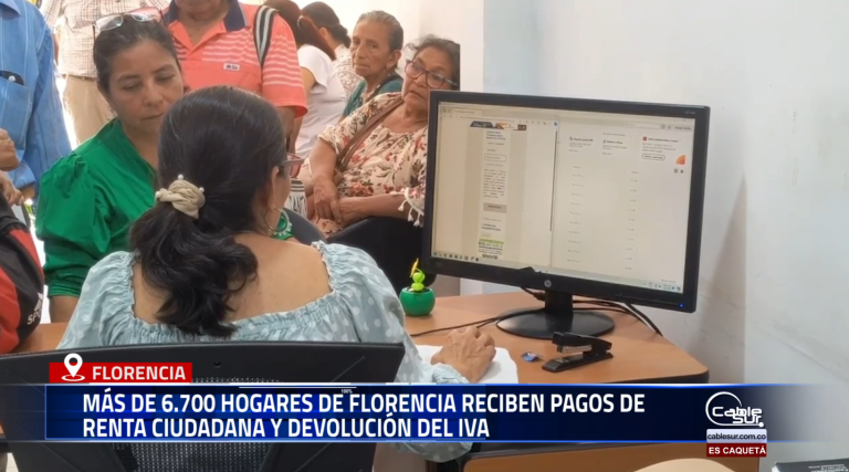 En Florencia Avanza El Pago De Incentivos A Más De 6.700 Familias Dentro De Los Programas Renta Ciudadana Y Devolución Del Iva, Como Parte De Una Estrategia Conjunta Entre La Alcaldía Y Prosperidad Social Para Garantizar La Protección Económica De Los Hogares Priorizados.