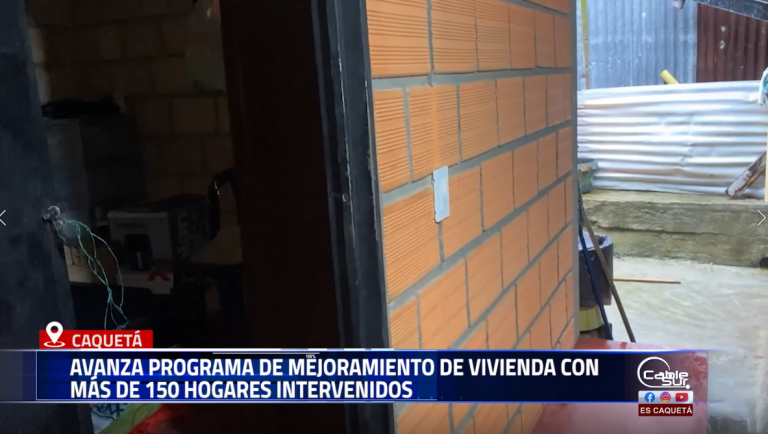 La administración municipal de Florencia, continúa implementando su programa de mejoramiento de vivienda.