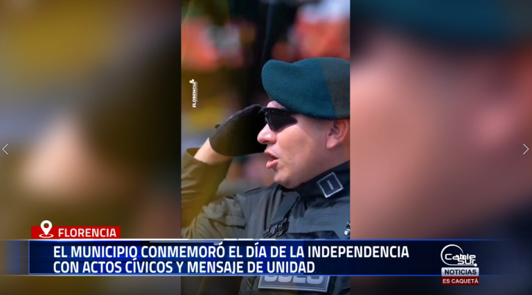 En el marco del 20 de julio, la ciudad de Florencia celebró el Día de la Independencia de Colombia con una jornada marcada por el civismo, la participación ciudadana y un mensaje institucional enfocado en la seguridad y el compromiso por el bienestar del territorio.