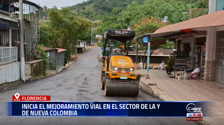 La Administración Municipal dio inicio a las obras de mejoramiento vial en el sector de la Y de Nueva Colombia, con el objetivo de garantizar vías en mejores condiciones para la movilidad y seguridad de los habitantes.