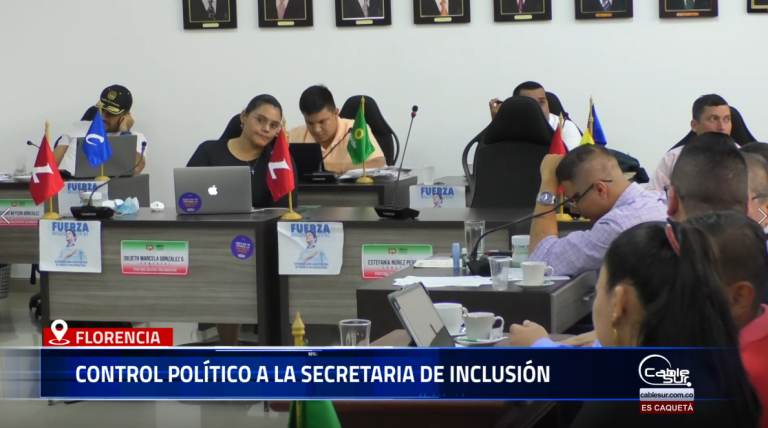 Durante sesión de control político, la concejal Martha Cabrera hizo un llamado a la Administración Municipal para fortalecer el presupuesto destinado a la Secretaría de Inclusión Social, con el fin de garantizar la ejecución de programas y proyectos dirigidos a las comunidades más vulnerables de Florencia.