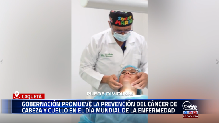 La Secretaría de Salud Departamental se sumó a la conmemoración del Día Mundial del Cáncer de Cabeza y Cuello el pasado 27 de julio con una campaña de sensibilización orientada a fomentar la prevención, la detección temprana y el tratamiento oportuno.