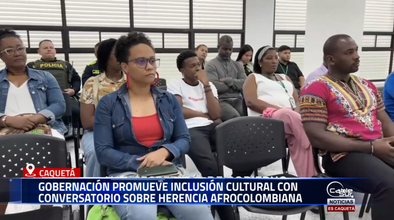 En el marco de la conmemoración de la cultura Afrocolombiana, la Gobernación del Caquetá desarrolló el conversatorio “Raíces que educan”
