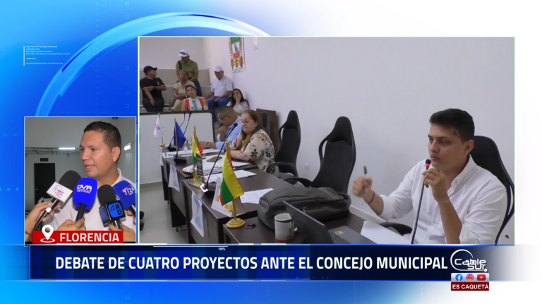 El concejal Leonardo Ramírez anuncia que se debatirán cuatro proyectos importantes ante el Concejo Municipal y se realizará un control político a la Secretaría de Obras el próximo 16 de julio ¡Sigue las noticias y conoce más sobre la gestión pública Florencia.
