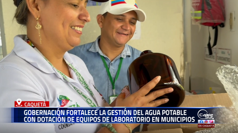 La Gobernación del Caquetá, a través del Plan Departamental de Agua (PDA), avanza en la entrega de equipos especializados de laboratorio que permitirán mejorar el análisis de calidad del agua en varias Plantas de Tratamiento de Agua Potable (PTAP) del departamento.