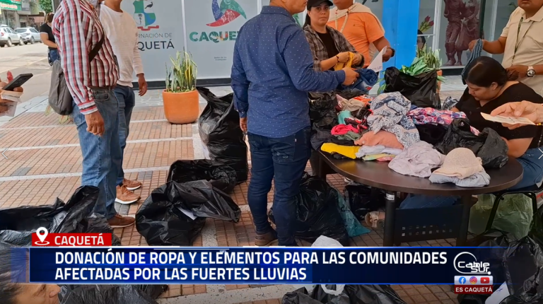 La Secretaría de Hacienda Departamental, en cabeza de Yudy Rojas, lidera la entrega de ropa y elementos esenciales para apoyar a las comunidades que enfrentan emergencias por las fuertes lluvias.