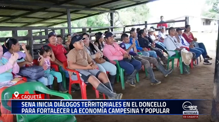 El SENA Caquetá desarrollará en El Doncello la primera jornada de los Diálogos Territoriales, un espacio que busca recoger las necesidades de campesinos y emprendedores para adaptar su oferta institucional a las realidades del territorio.