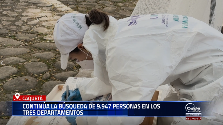 Unidad de Búsqueda de Personas Dadas por Desaparecidas avanza en sus labores humanitarias en los departamentos de Caquetá, Huila y Putumayo