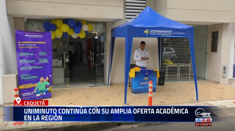 José Edgar Pulido Carvajal, coordinador del Centro Universitario de Uniminuto, destacó que la institución sigue fortaleciendo su oferta académica en la región, brindando más oportunidades de formación y acceso a la educación superior para jóvenes y adultos