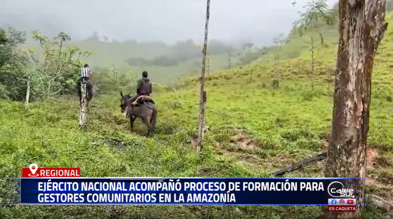 Como parte de las acciones orientadas al fortalecimiento del tejido social en el sur del país, el Ejército Nacional, a través del Batallón de Apoyo de Acción Integral N.6 y su programa Fe en Colombia, participó en un ciclo de formación dirigido a líderes comunitarios de la región amazónica.