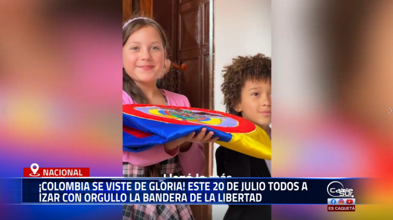 Este 20 de julio, celebramos con orgullo la Independencia Nacional, La fecha es una oportunidad para reafirmar el compromiso con la patria y rendir homenaje a la historia del país.