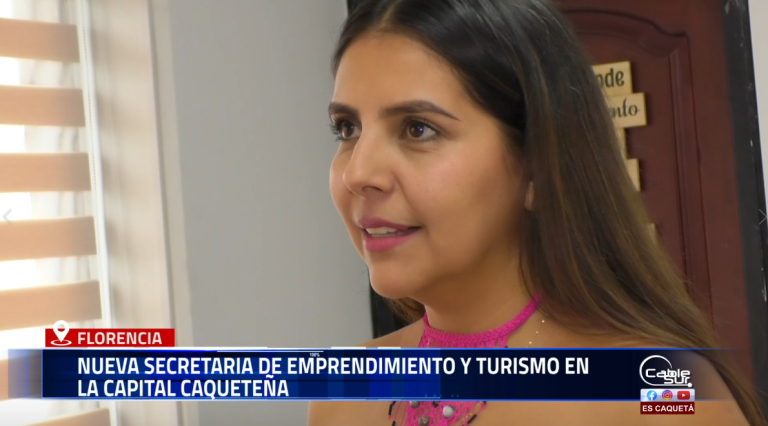 La profesional caqueteña Lina Patricia Mejía es la nueva secretaria de Emprendimiento y Turismo de Florencia.