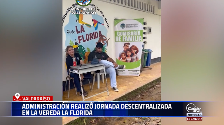 La Alcaldía de Valparaíso llevó a cabo una jornada de atención descentralizada en la vereda La Florida, en el marco de su estrategia “Alcaldía más cerca de ti”