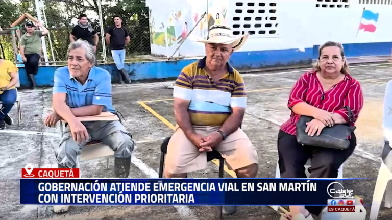 La Gobernación del Caquetá inició trabajos de mejoramiento en la vía que comunica al corregimiento San Martín, tras el deterioro generado por la temporada invernal y el llamado urgente de las comunidades.
