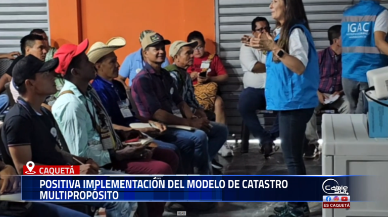 El Instituto Geográfico Agustín Codazzi (IGAC) celebra la exitosa implementación del modelo de catastro multipropósito en el municipio de Solano, bajo la dirección de Carlos Augusto Ramírez.