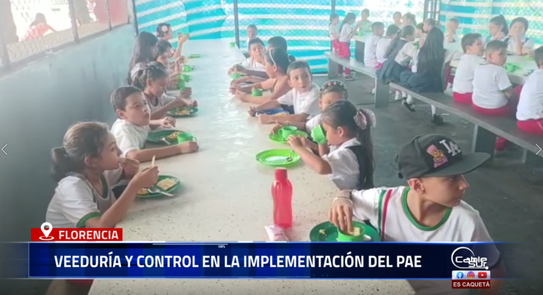 El personero de Florencia, Jorge Lara, reiteró el compromiso de su despacho con la veeduría y el control en la implementación del Programa de Alimentación Escolar (PAE), garantizando que los recursos lleguen de forma transparente y oportuna a los niños, niñas y jóvenes beneficiarios.