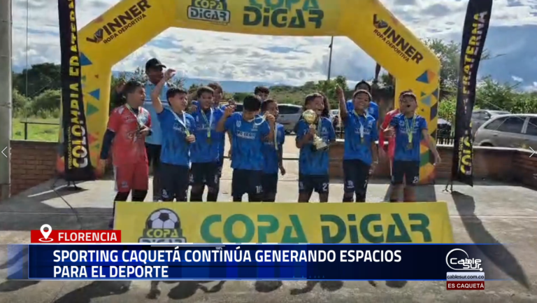 Sporting Caquetá continúa impulsando la formación deportiva de niños y jóvenes apasionados por el deporte y el fútbol, consolidándose como un semillero de talentos que representan con orgullo al departamento en torneos nacionales.