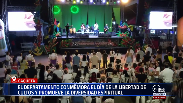 En el marco del Día de la Libertad de Cultos, el departamento de Caquetá resalta el respeto, la convivencia y el derecho a la libertad de creencias, invitando a la comunidad a participar en una actividad que celebrará la diversidad espiritual.