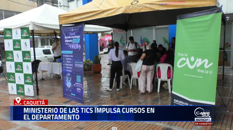 Con el objetivo de fortalecer las competencias digitales y generar nuevas oportunidades de empleo y emprendimiento, el Ministerio de Tecnologías de la Información y las Comunicaciones (MinTIC) adelanta una serie de cursos gratuitos en el departamento del Caquetá.