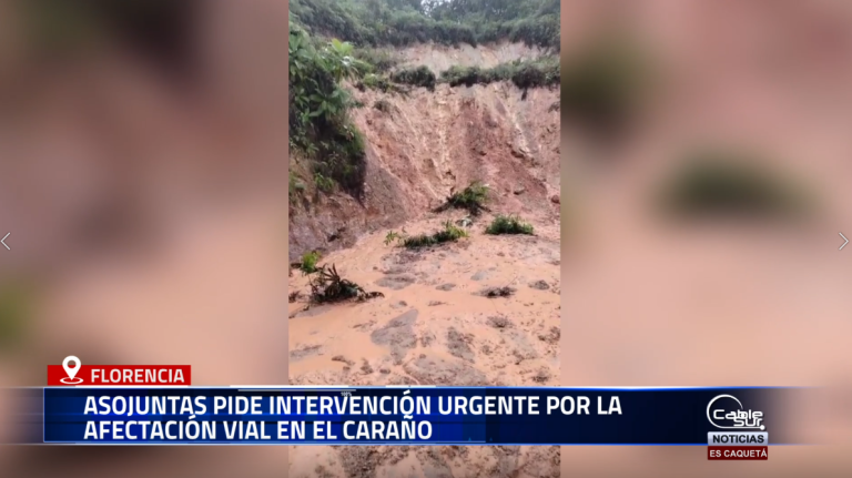 José Vargas, presidente de Asojuntas, hizo un llamado a las autoridades competentes para atender con urgencia el deterioro de las vías en el sector de El Caraño, situación que está afectando la movilidad y el bienestar de cinco veredas de la zona.