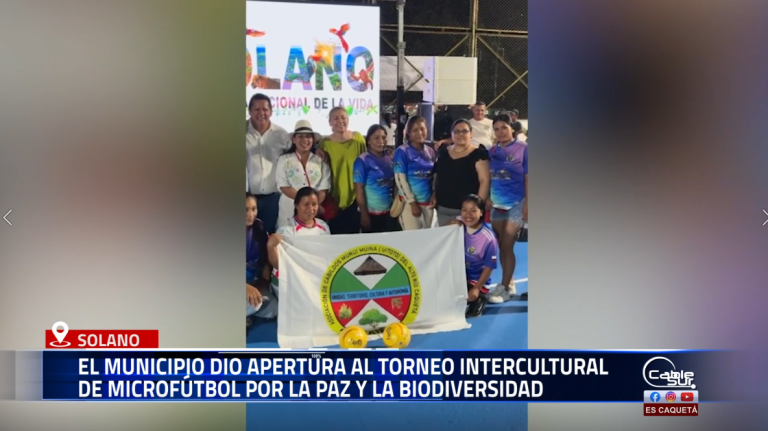 El municipio de Solano inauguró un torneo deportivo con enfoque cultural y ambiental, que busca promover la convivencia pacífica y resaltar el valor de la biodiversidad en el territorio.