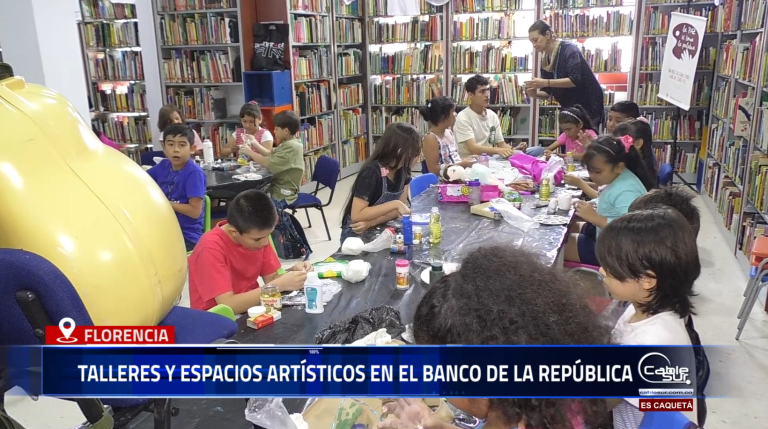 El Banco de la República, bajo la dirección de Ricardo Jiménez Urueña, ofrece talleres y espacios artísticos para promover la creatividad y preservar el patrimonio cultural de nuestra región.