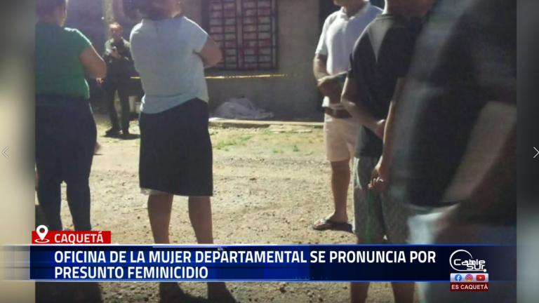 La Oficina de la Mujer Departamental se pronunció frente al presunto feminicidio ocurrido en San Vicente del Caguán, rechazando de manera contundente cualquier acto de violencia contra las mujeres.