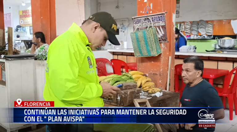 Continúan las iniciativas para mantener la seguridad: “Plan Avispa”