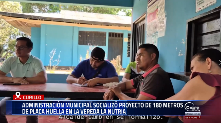 La Administración Municipal de Curillo, en cabeza del alcalde Javier Villanueva Posso, avanzó en la socialización de un proyecto vial orientado al fortalecimiento de la infraestructura rural y al mejoramiento de la calidad de vida en las comunidades campesinas.