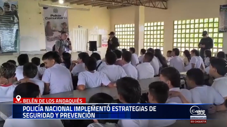 En coordinación con autoridades locales y la comunidad, la Policía Nacional ejecutó diferentes acciones de prevención y control en Belén de los Andaquíes, con el propósito de reducir delitos, promover la convivencia y fortalecer la seguridad en el municipio.