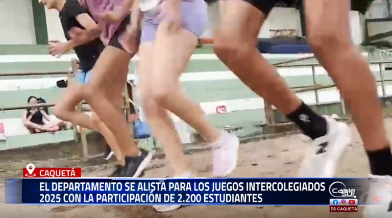 El departamento del Caquetá se prepara para recibir los Juegos Intercolegiados 2025, un evento que reunirá a más de 2.200 deportistas escolares de los 16 municipios, consolidándose como uno de los espacios deportivos más relevantes para la integración y formación de la juventud.