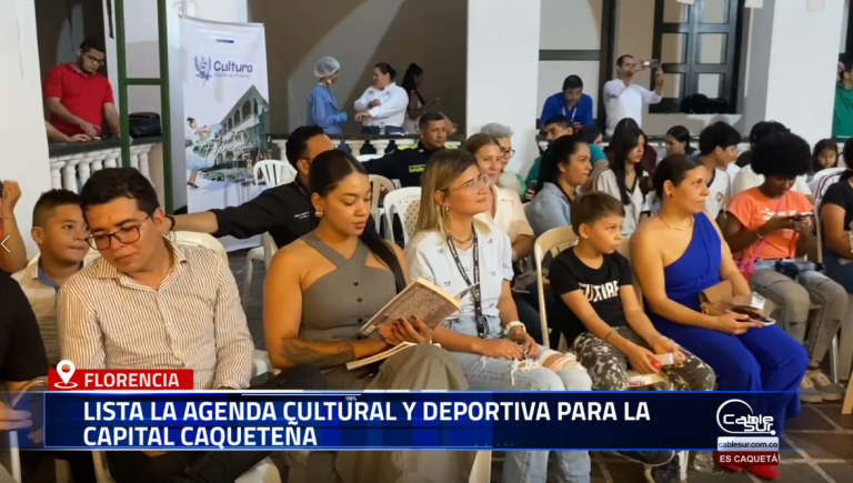 la Secretaría de Cultura, presenta la agenda cultural y deportiva que se desarrollará en la capital caqueteña durante la segunda mitad del 2024.
