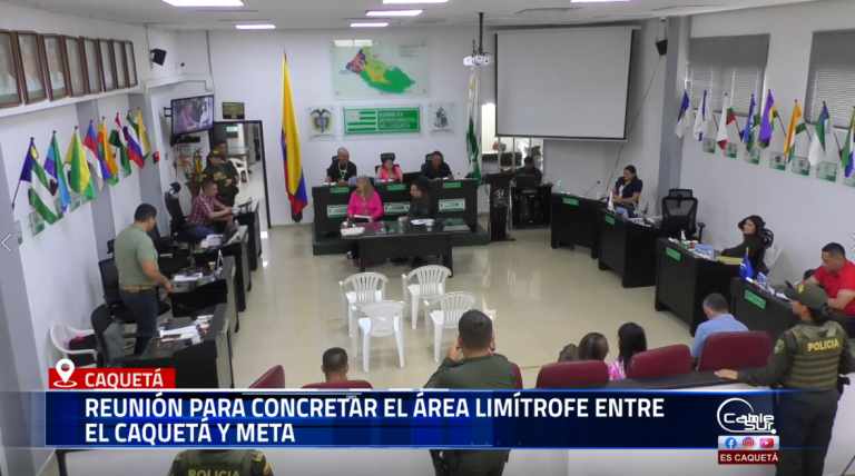 El diputado del Caquetá, Richar Gutiérrez, informó sobre la reunión sostenida con el Instituto Geográfico Agustín Codazzi (IGAC) para avanzar en la delimitación del área limítrofe entre los departamentos de Caquetá y Meta.