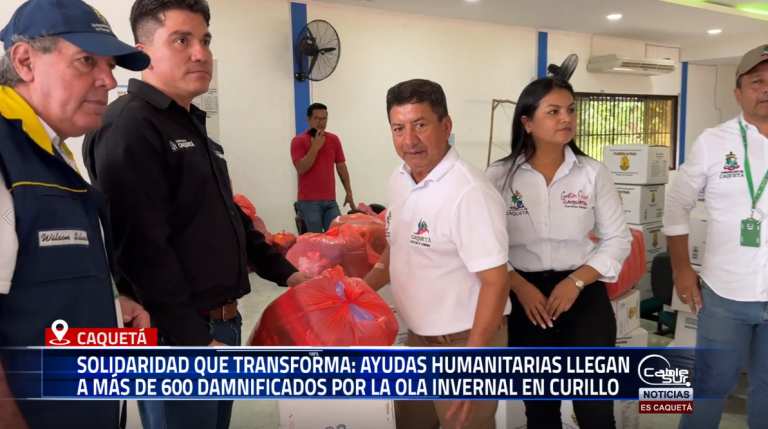 Con el firme compromiso de Obras y No Promesas, la Gobernación del Caquetá, bajo las instrucciones del señor Gobernador Luis Francisco Ruiz Aguilar, llegó hasta el municipio de Curillo para brindar esperanza y alivio a más de 600 personas afectadas por las recientes inundaciones provocadas por el desbordamiento del río Caquetá.