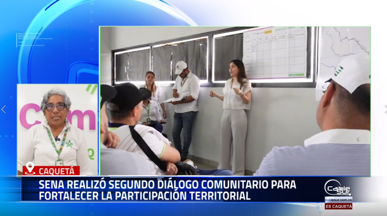 El SENA Regional Caquetá llevó a cabo el segundo Diálogo Comunitario como parte de la estrategia de Diálogos Territoriales Comunitarios, con el objetivo de fortalecer la relación con las comunidades, recoger propuestas y promover el desarrollo social y productivo desde el territorio.