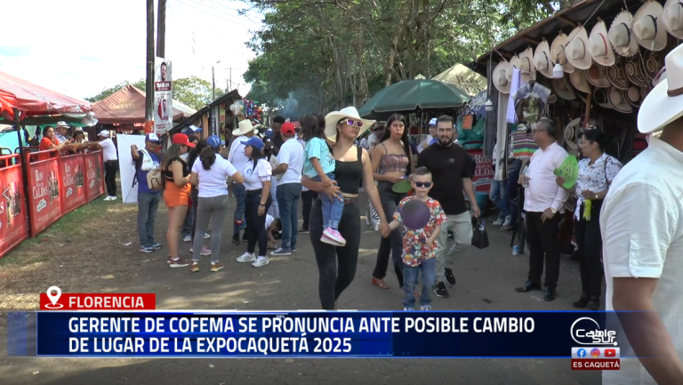 Gerente de Cofema se pronuncia ante posible cambio de sede de la Expo Caquetá.
