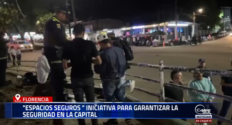 Con el objetivo de fortalecer la seguridad y el bienestar en los entornos públicos de la ciudad, la Secretaría de Gobierno lidera la estrategia «Espacios Seguros», una iniciativa que busca prevenir el consumo y la venta de sustancias psicoactivas en parques, zonas escolares y sectores residenciales de Florencia.