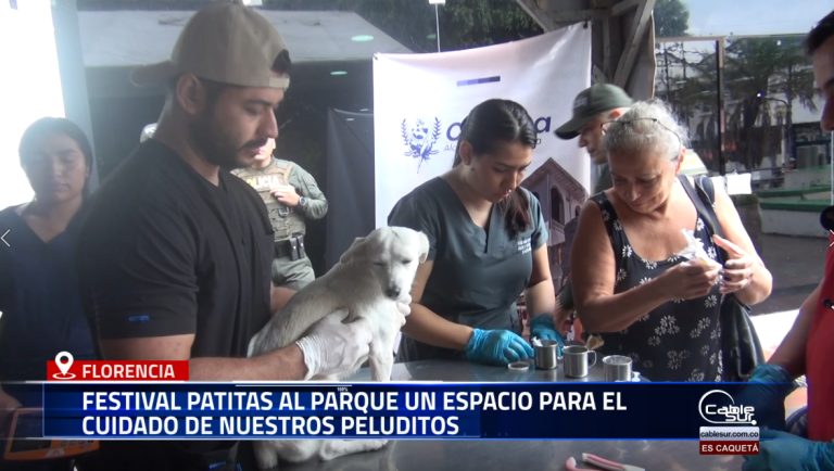La Fundación Línea Verde reafirma su compromiso con el cuidado y la protección de los animales a través del festival “Patitas al Parque”, un evento que se llevará a cabo el próximo domingo 10 de agosto en el polideportivo El Versalles de Florencia.