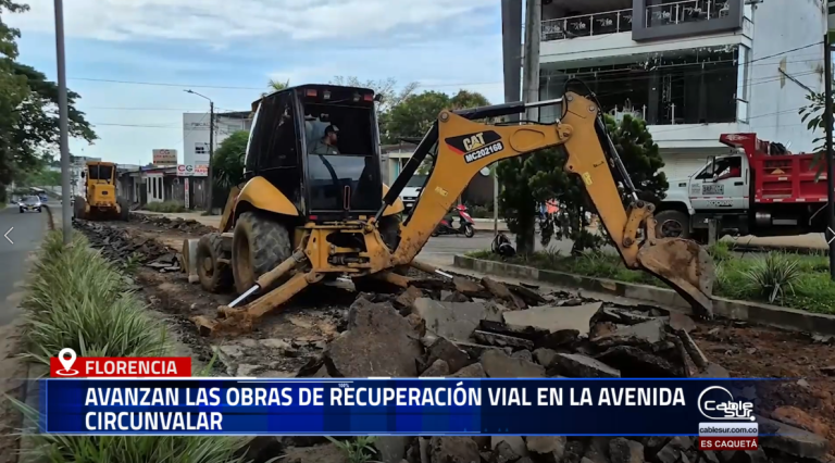 La Administración municipal de Florencia dio inicio a la aplicación de mezcla asfáltica en caliente sobre un tramo de la Avenida Circunvalar, dentro del proyecto de recuperación estructural de 8,3 kilómetros de vía.